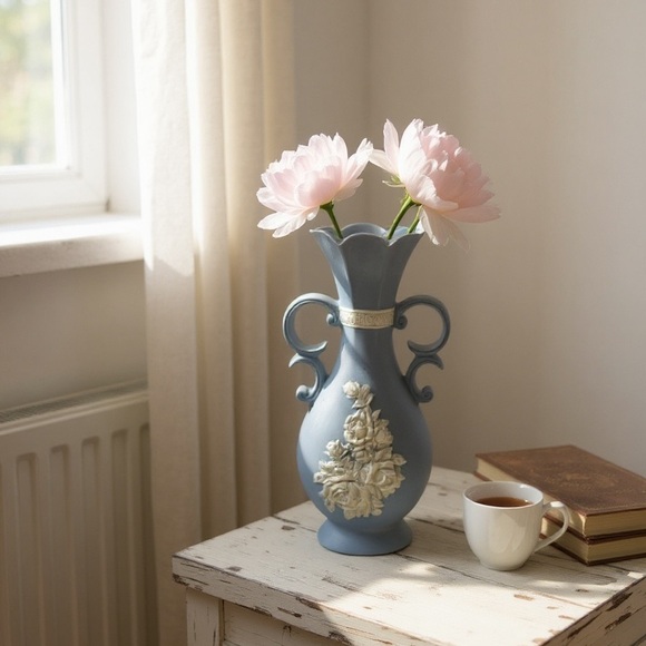 Other - Elegant Wedgewood Style  Bud Vase